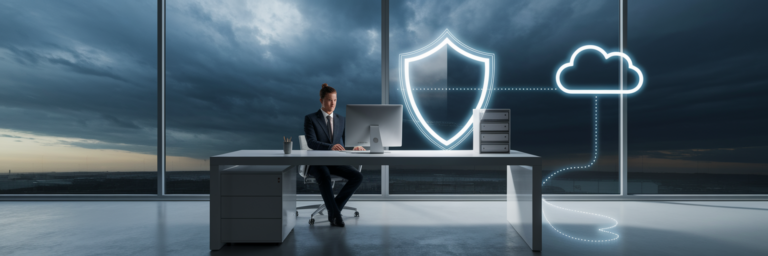 Professional's data protected by cloud backup