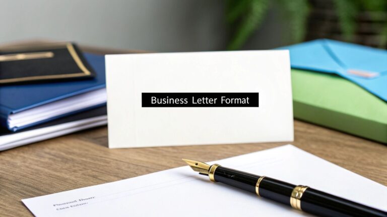 Mastering the Australian Business Letter Format
